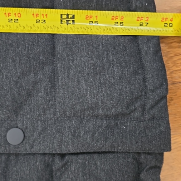 STYLUS BRAND MENS DARK GRAY HEATHER SNAP FRONT WINTER COAT SIZE MEDIUM - Picture 13 of 15